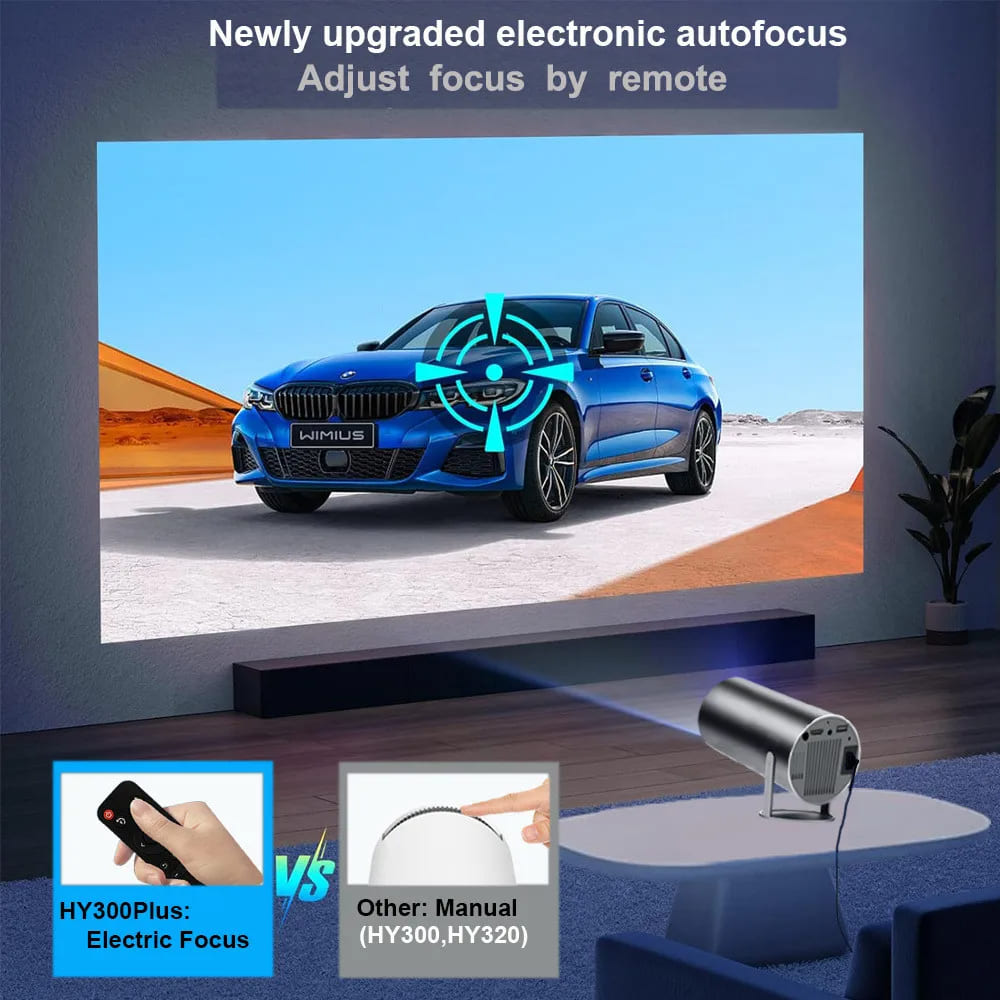 Mini Proyector Portátil 4K Para Un Cine En Casa