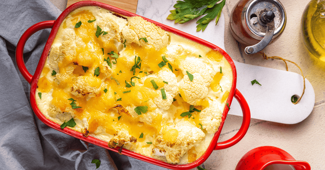 Receta Coliflor Asada con Chile Dulce - La Receta Más Adictiva y Fácil