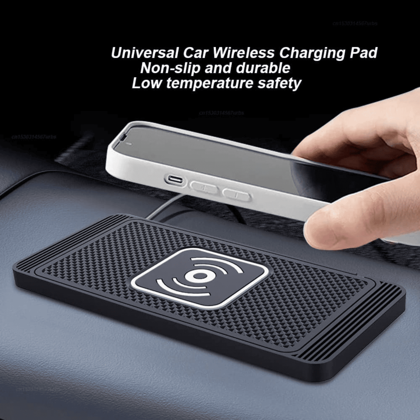 Cargador Inalámbrico De Coche Para iPhone Y Samsung - Carga Rápida!